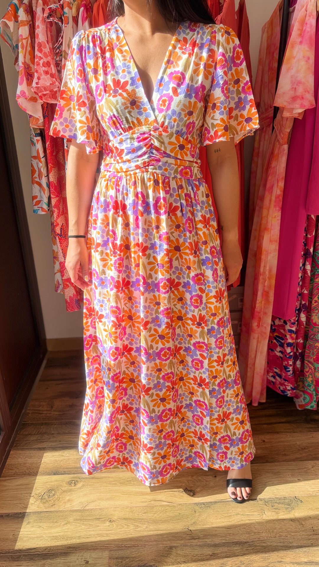 Robe longue Malo CURVY (PRÉCOMMANDE expédition autour du 5 mai)