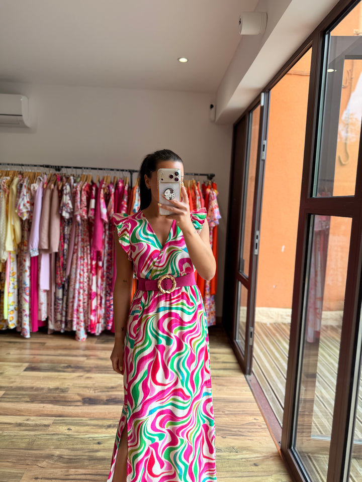 Robe longue Nico CURVY