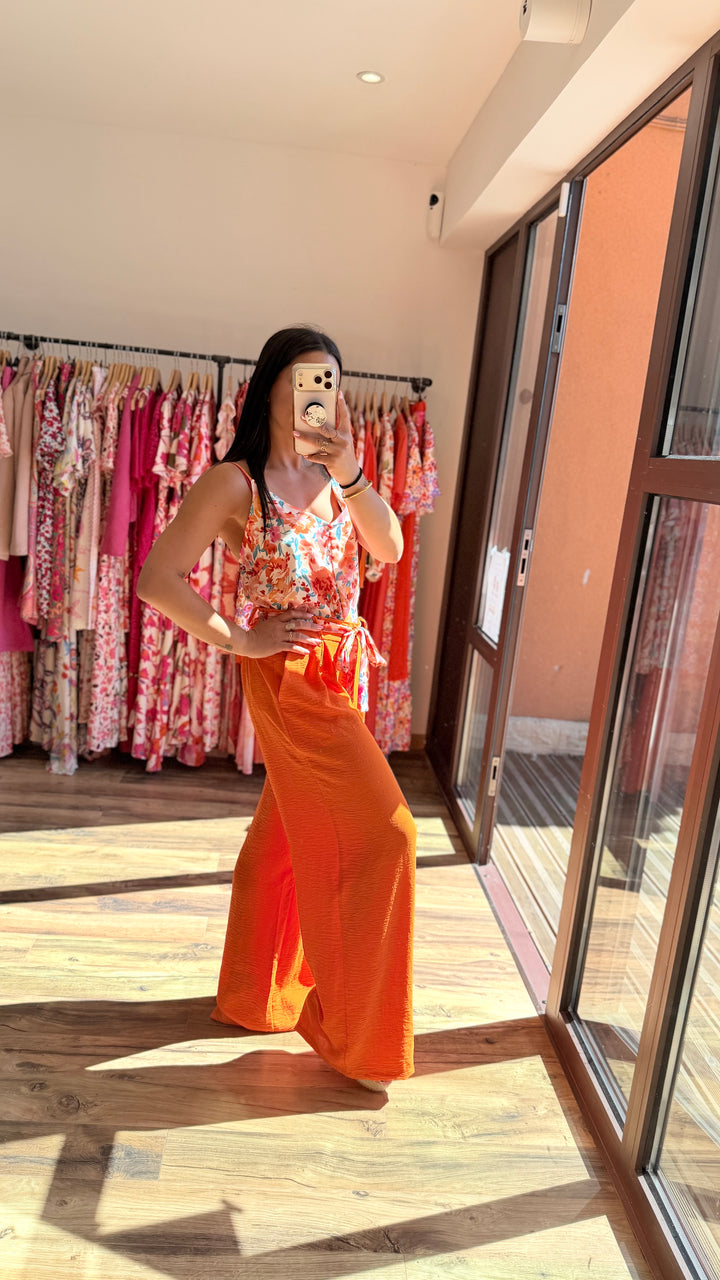 Pantalon Candice orange