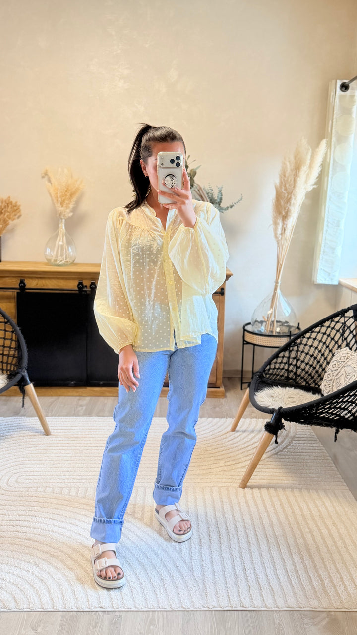 Chemise Max jaune