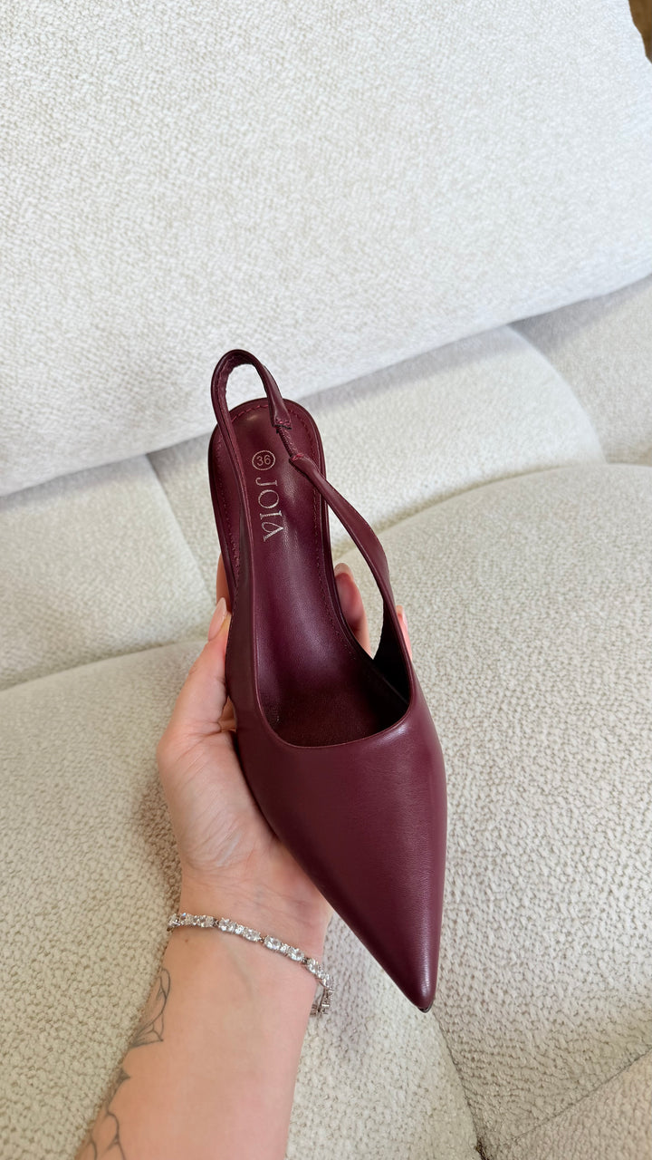 Escarpins Anaelle bordeaux