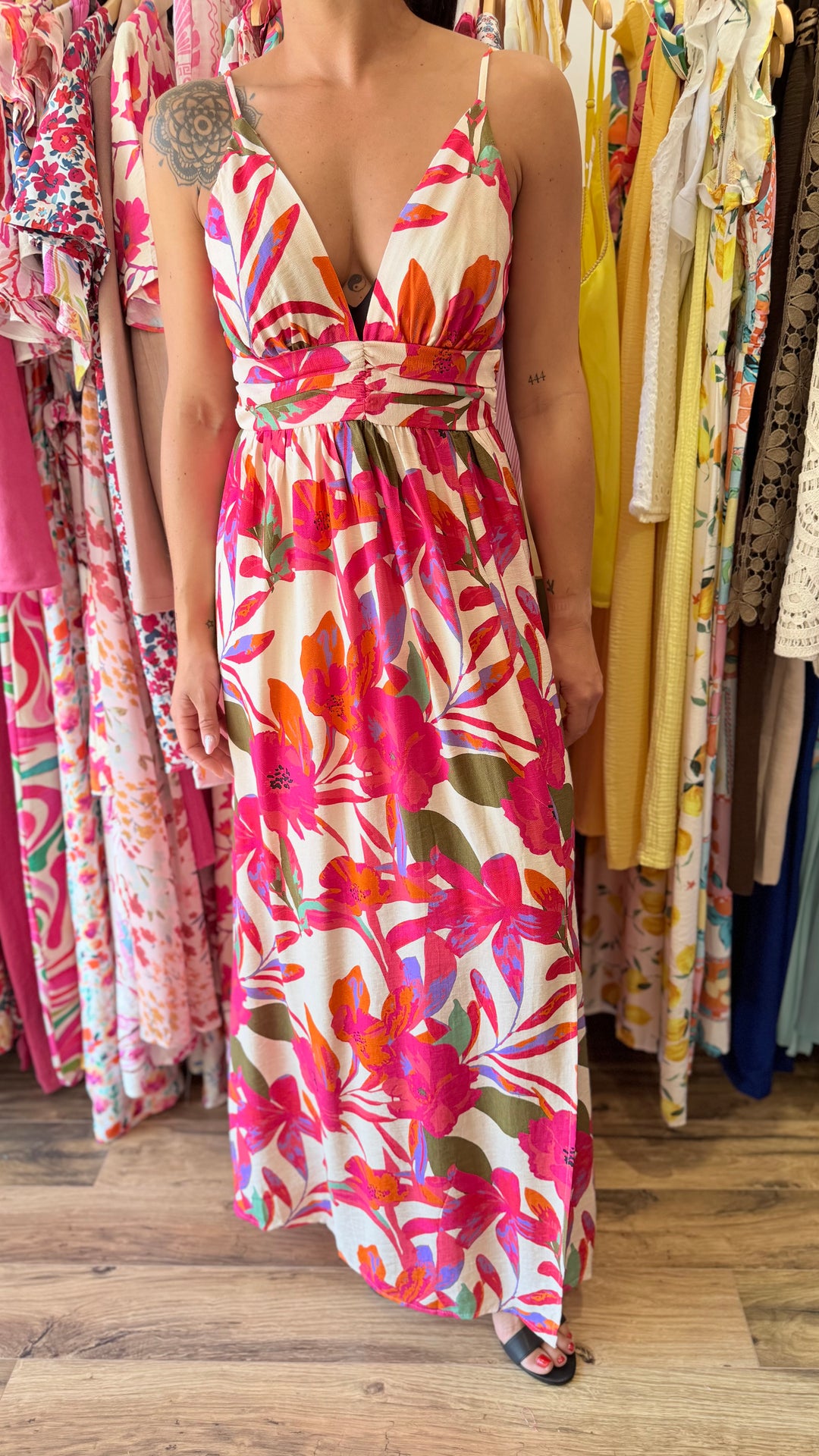 Robe longue Calier