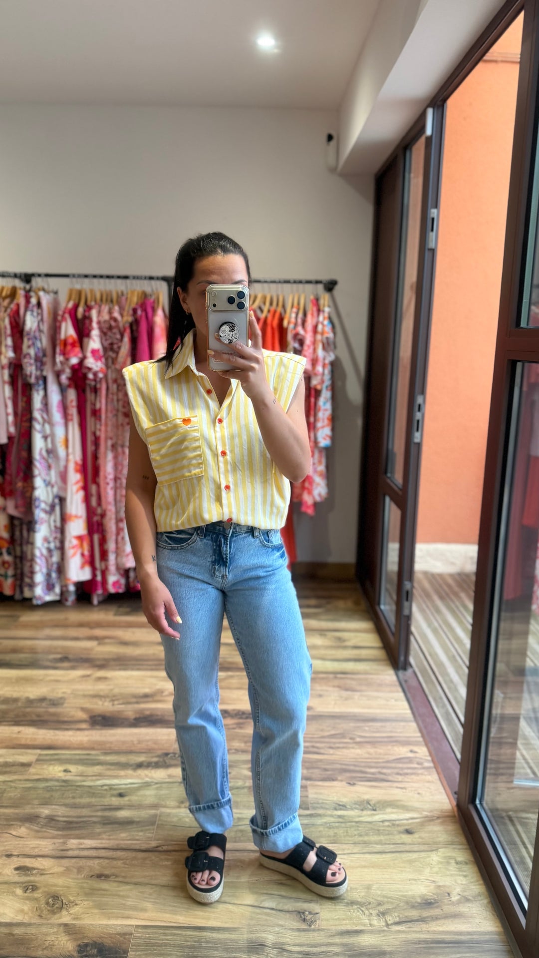 Chemise Calsy jaune