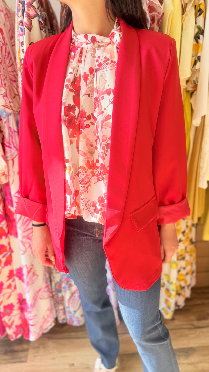 Blazer rouge