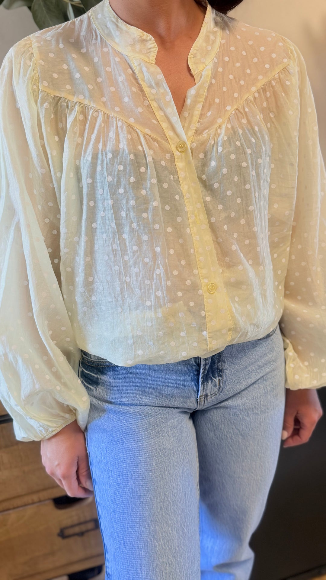 Chemise Max jaune