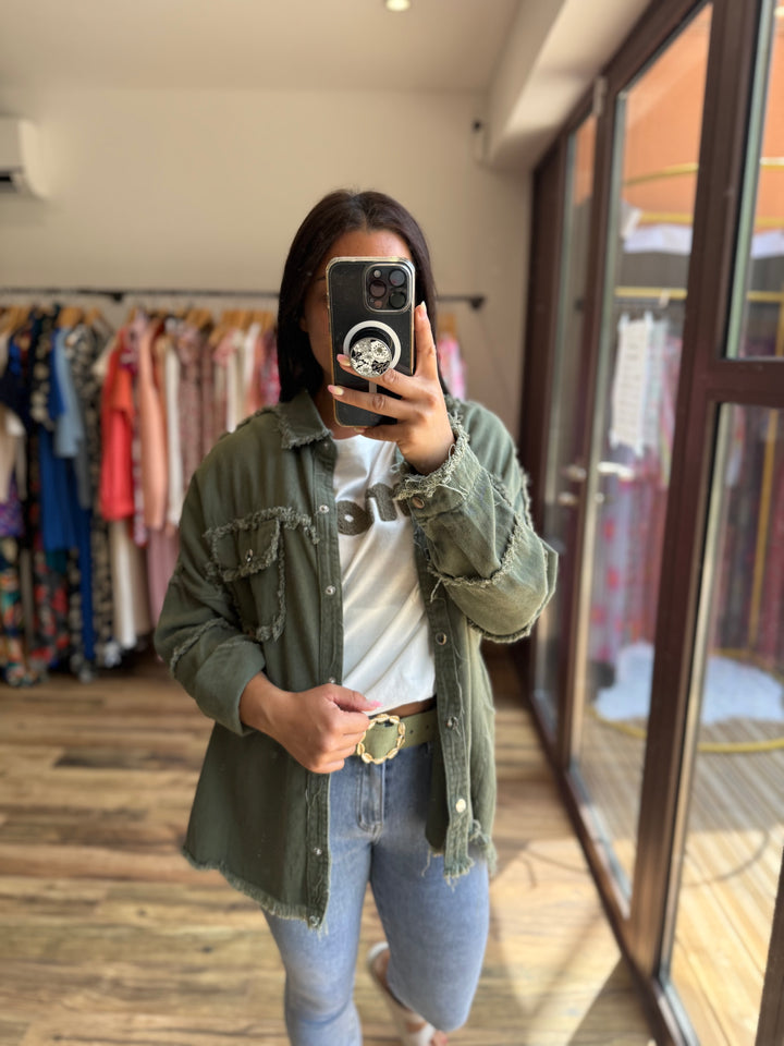 Veste Mayan kaki