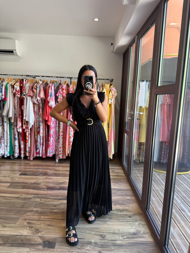 Robe longue Berenice noir