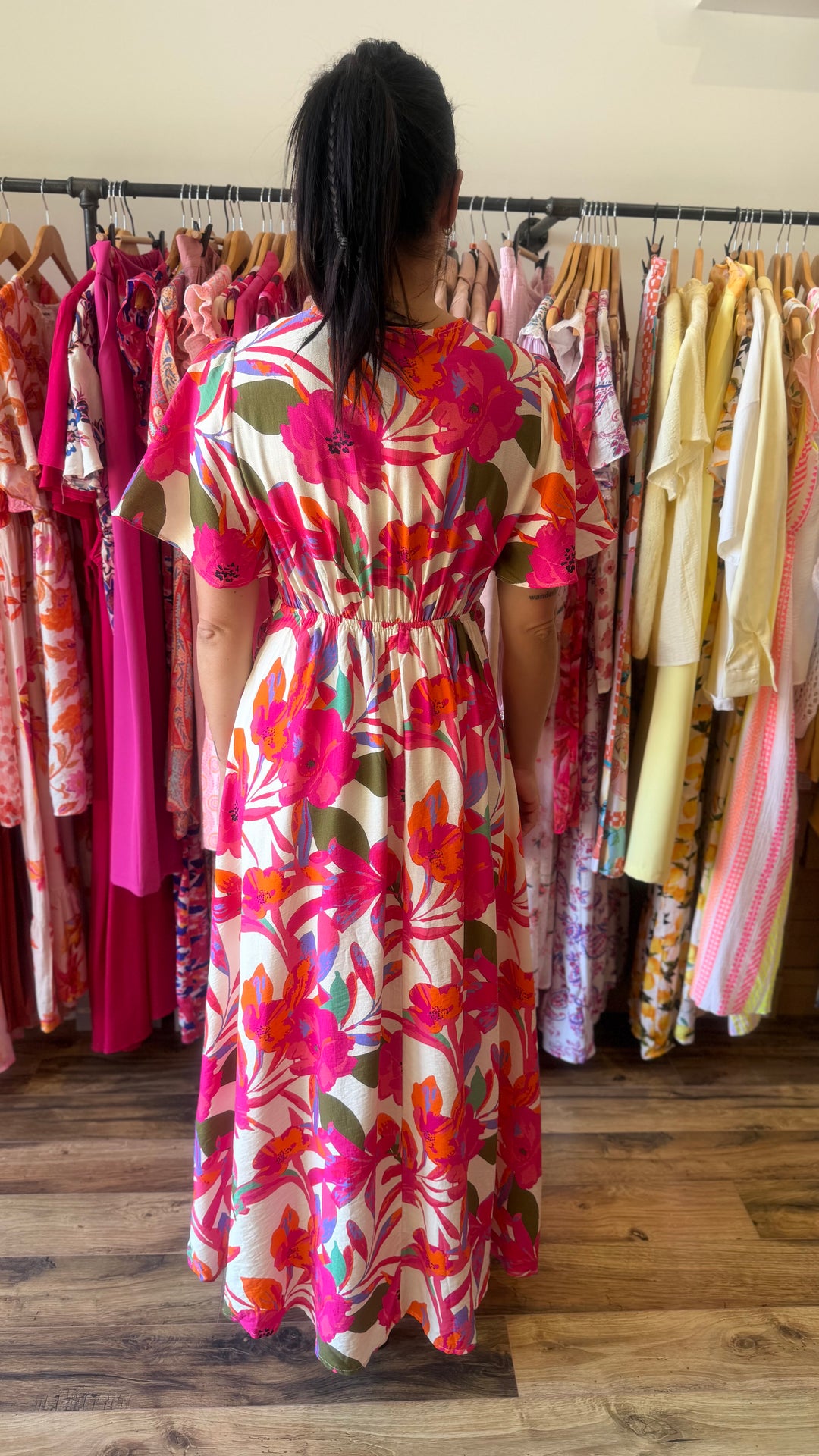 Robe longue Opale