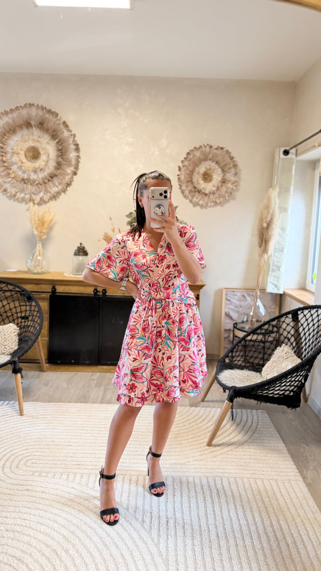 Robe courte soso CURVY