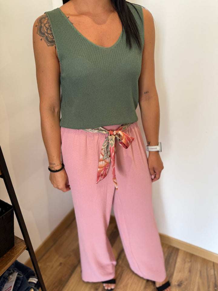 Top Odile kaki