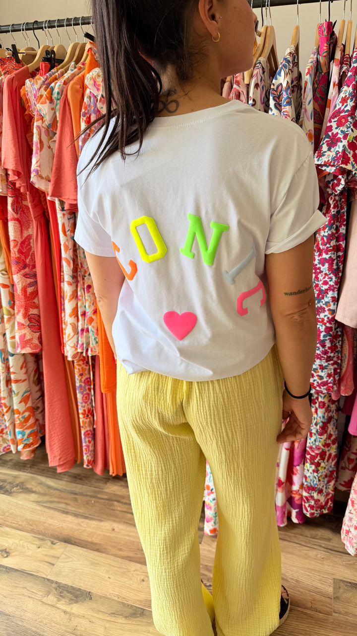 Teeshirt Iconic fluo