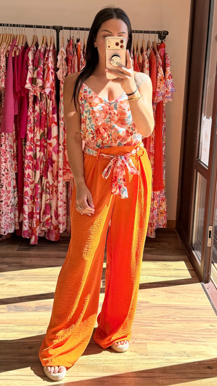 Pantalon Candice orange