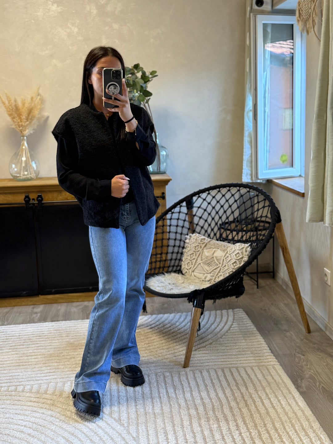Gilet Marthe noir