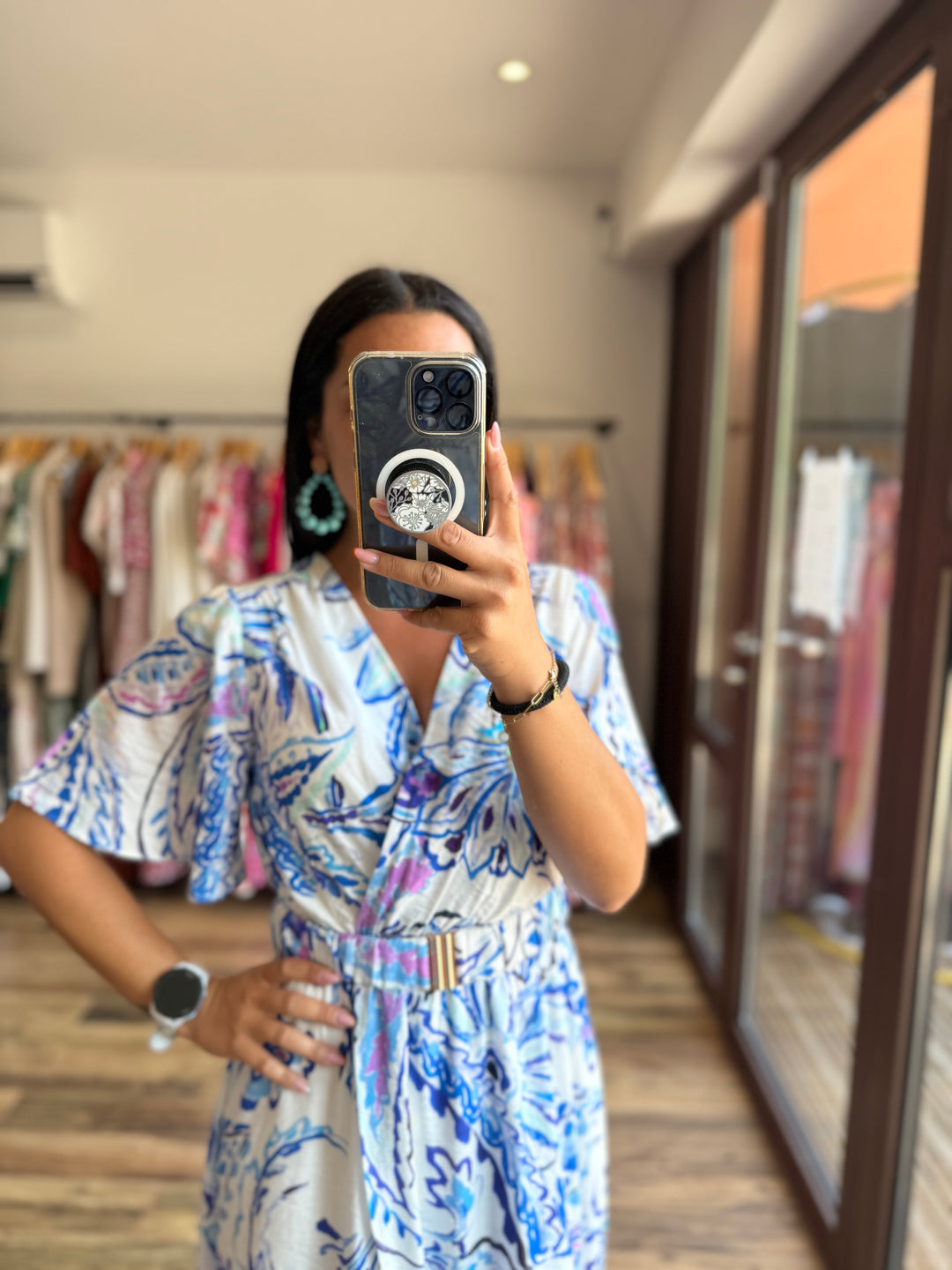 Robe Archibald bleu