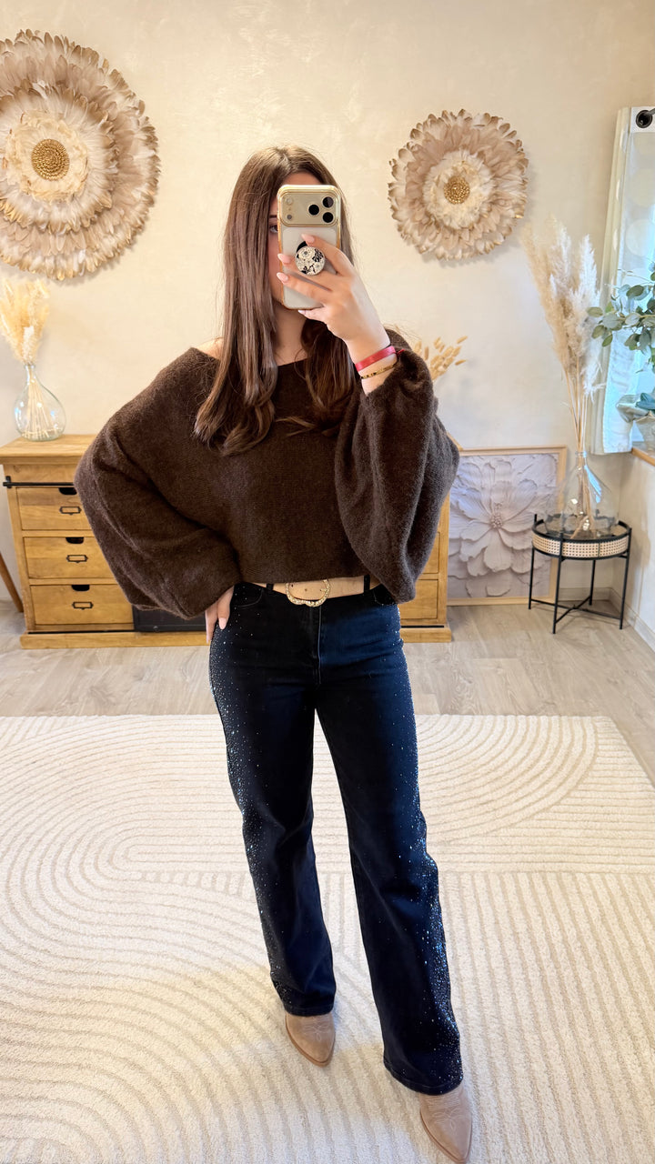 Pull Oxa chocolat