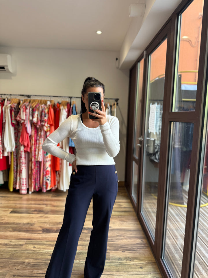 Pantalon Giulia marine