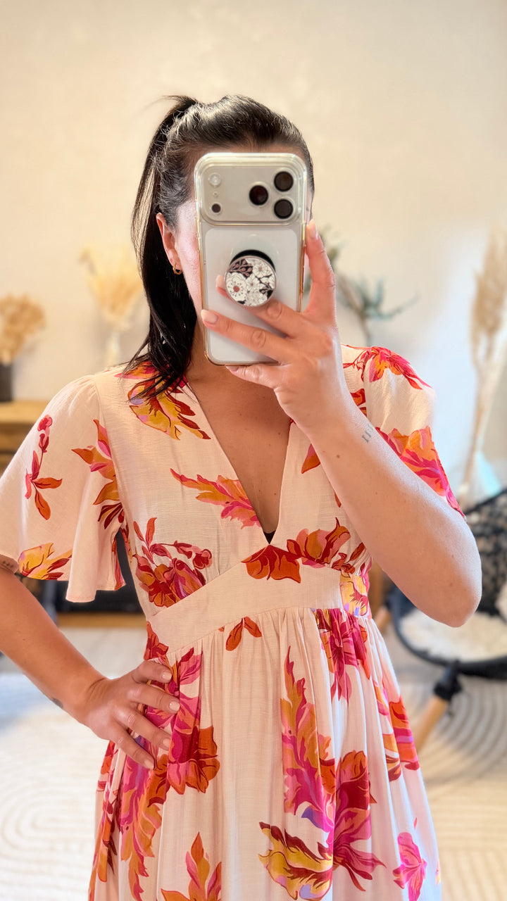 Robe longue Aubépine
