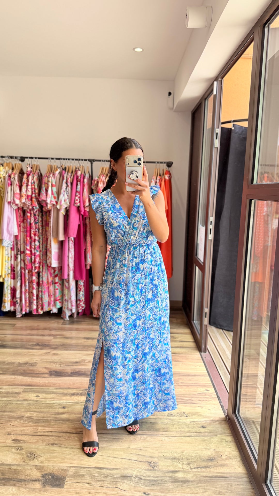 Robe longue Roman