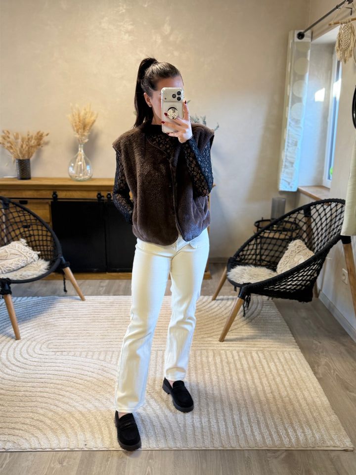 Gilet Soleda Chocolat