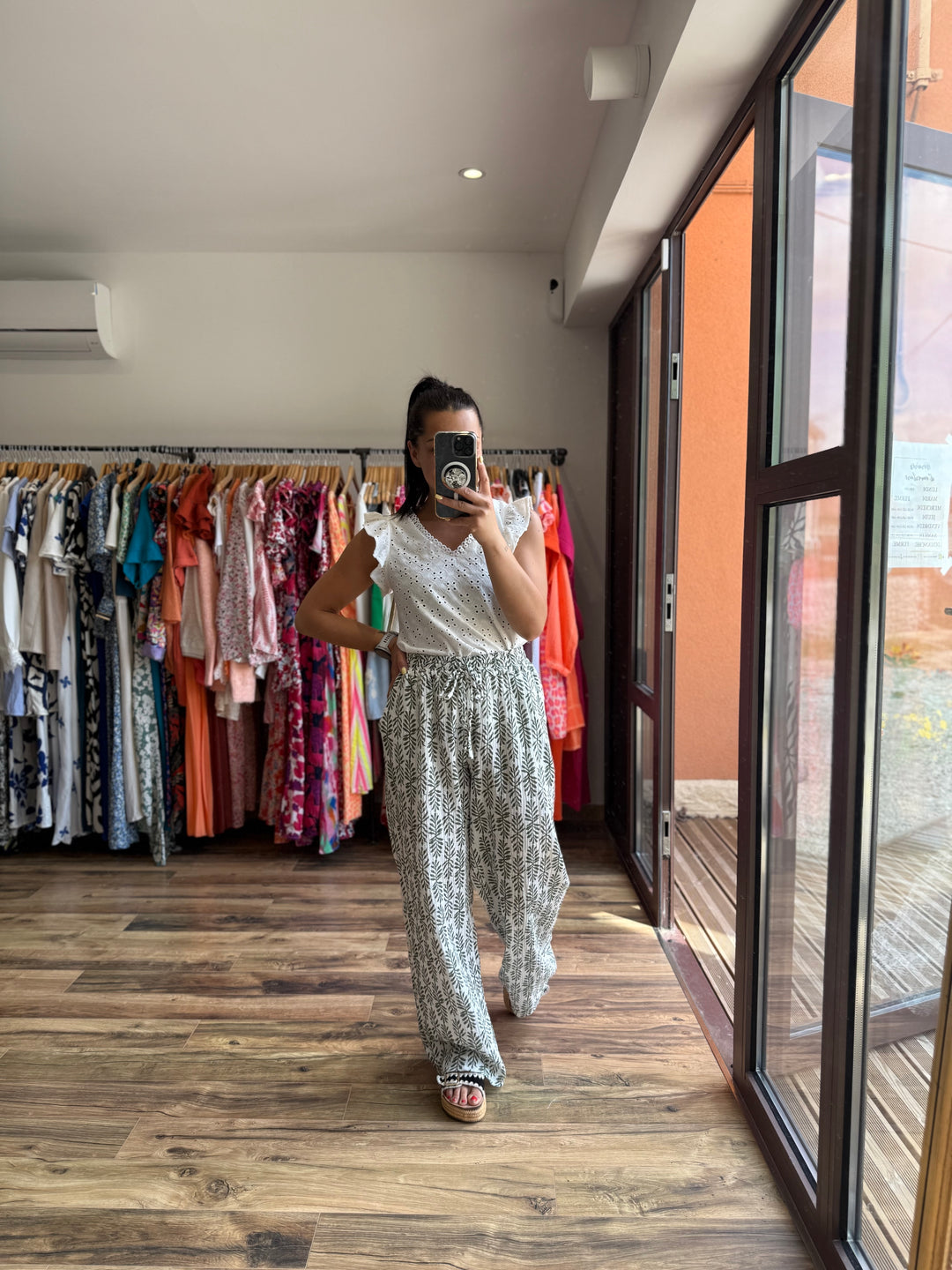 Pantalon Oria Kaki