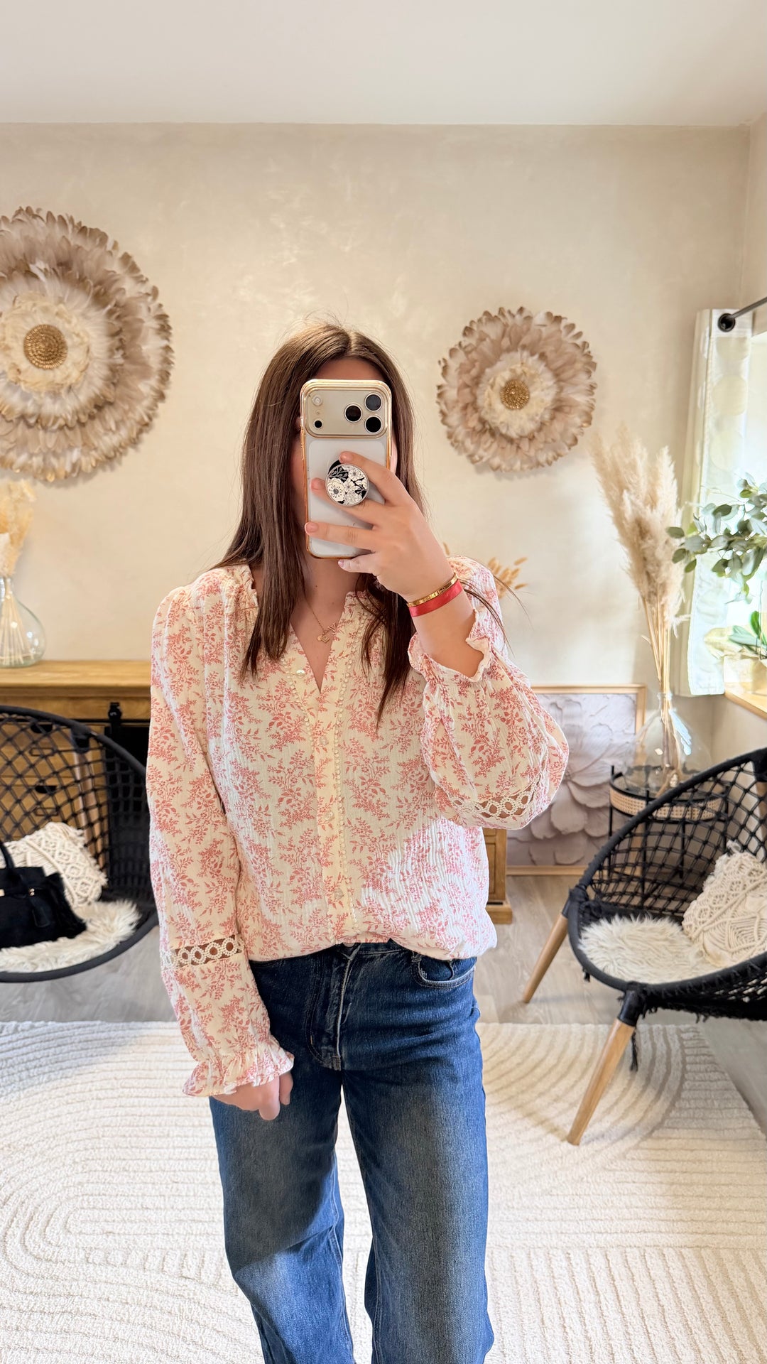 Chemise Liam rose