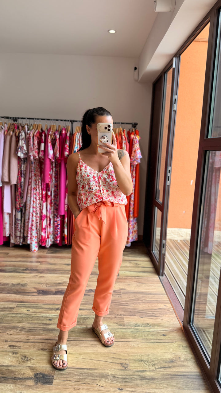 Pantalon Evy Abricot