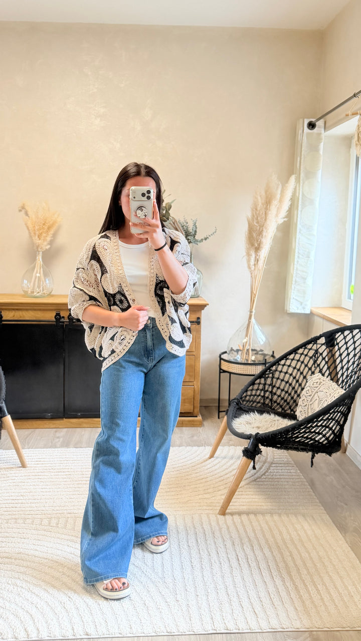 Gilet en crochet Rony