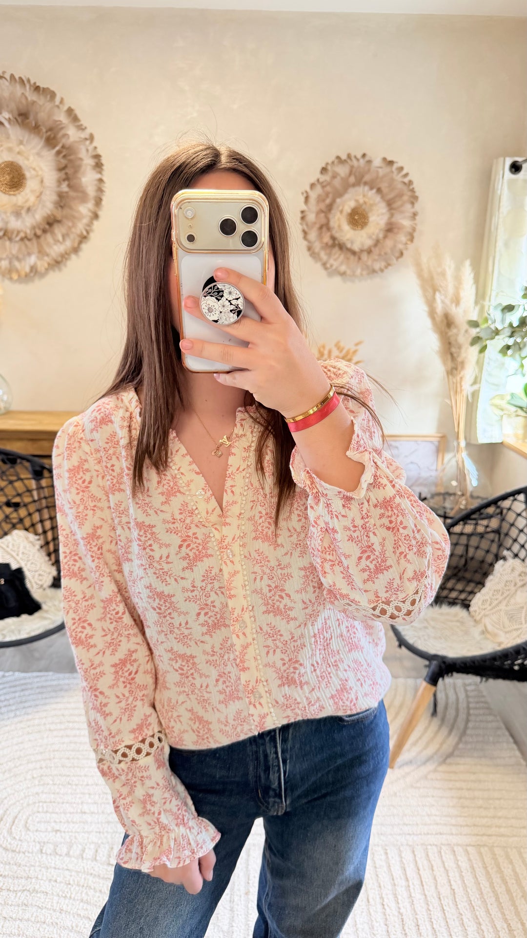 Chemise Liam rose