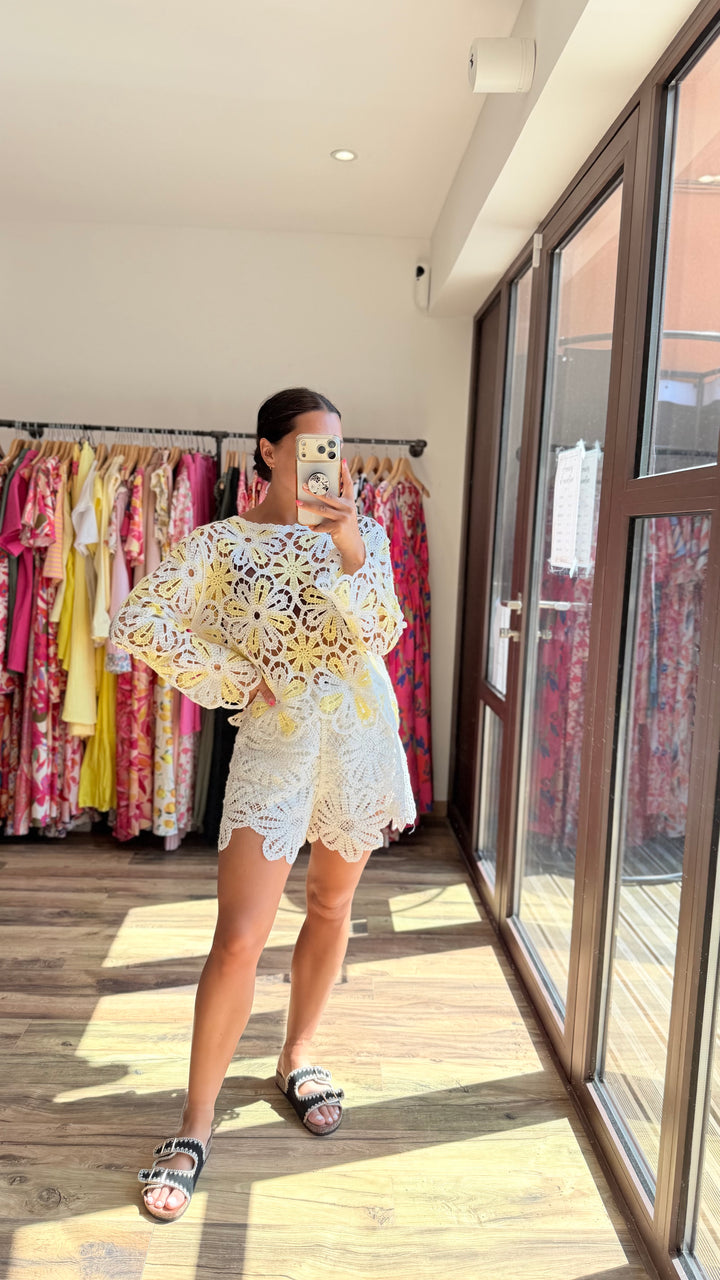 Top crochet Rosty