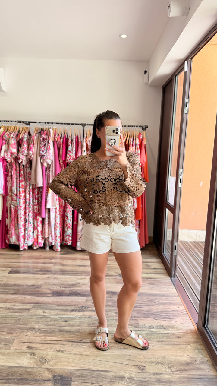 Top Lovelys crochet choco