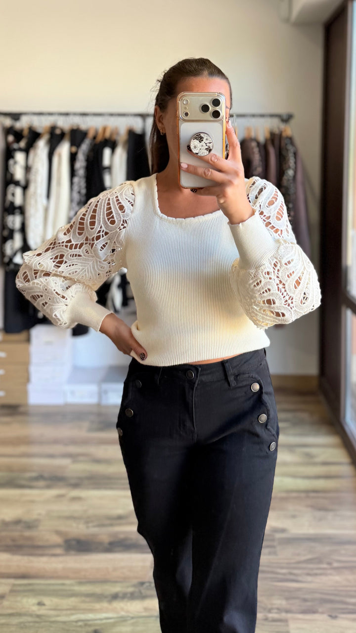 Pull Jona écru