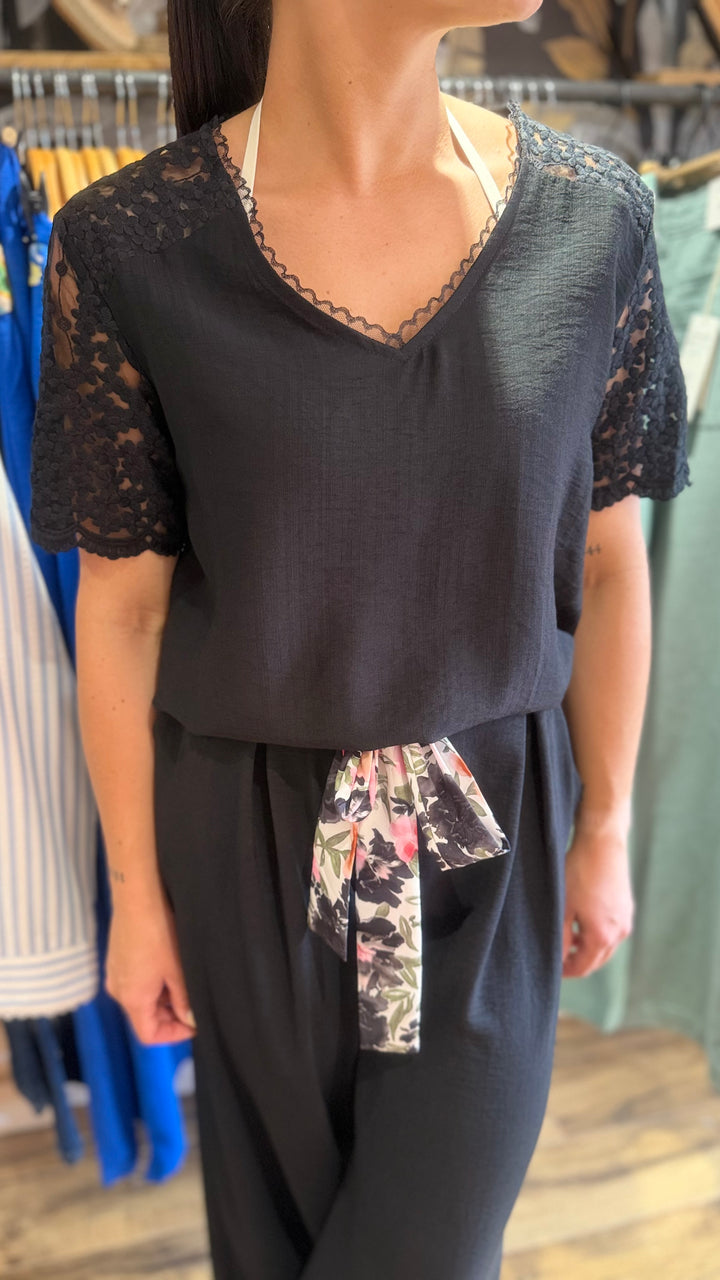 Blouse Miya noir CURVY