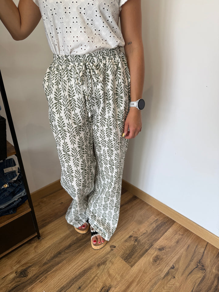 Pantalon Oria Kaki