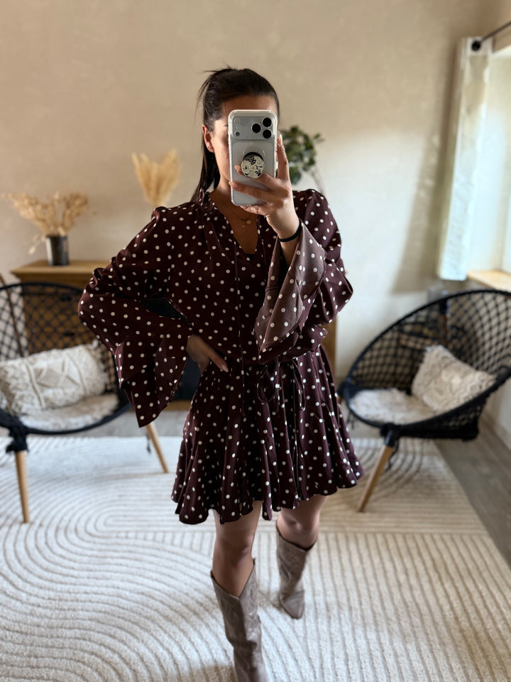 Robe burdy choco