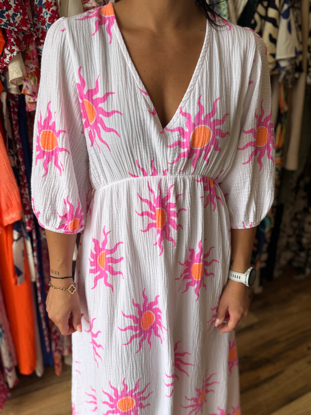 Robe longue Rosane CURVY
