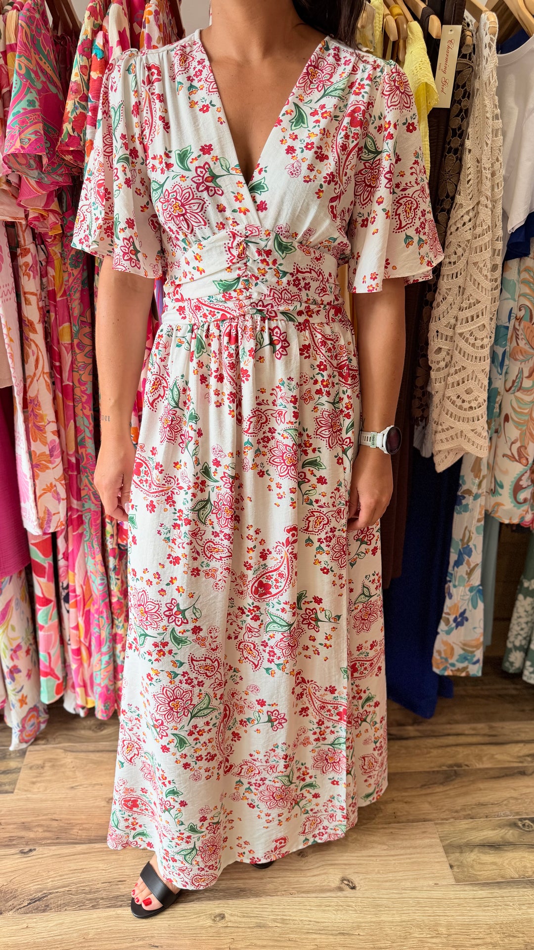 Robe longue Uma CURVY