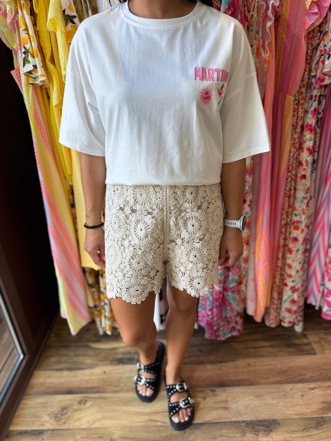 Short brodé Nona