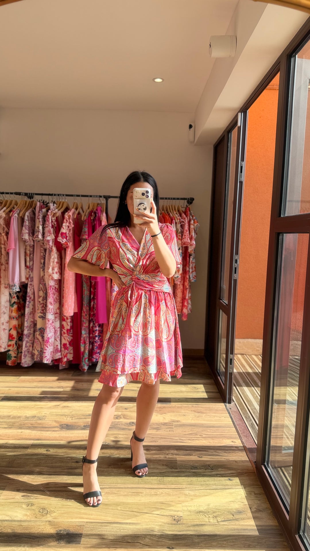 Robe courte Calinda