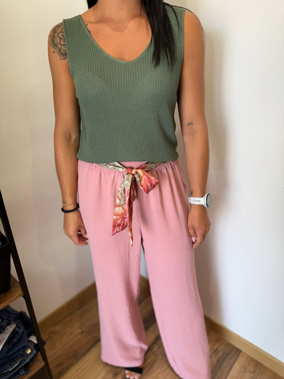 Top Odile kaki