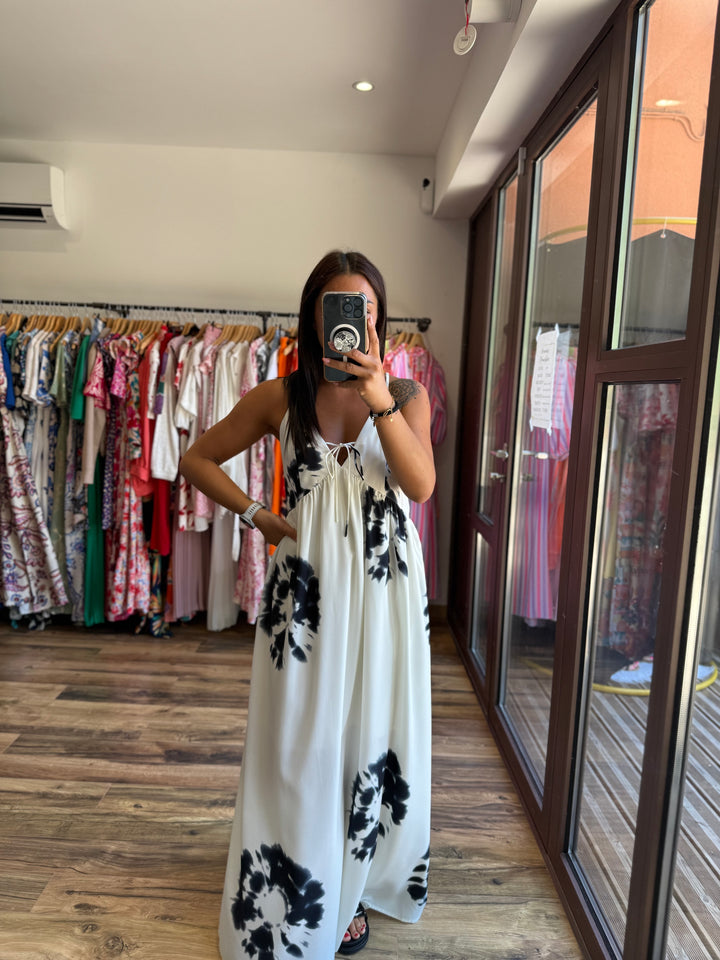 Robe longue Delfinium