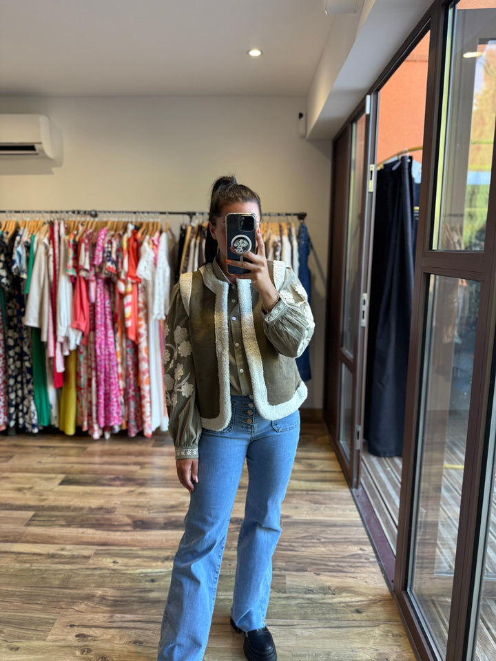 Chemise Louméa kaki