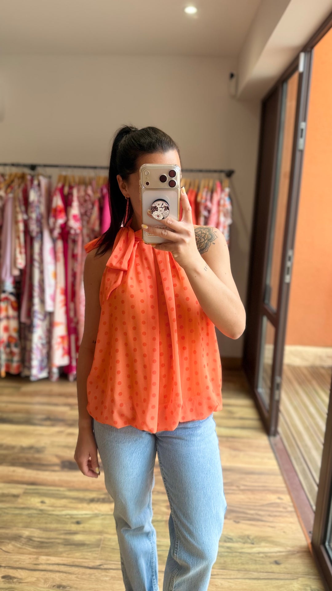 Top Zalia orange