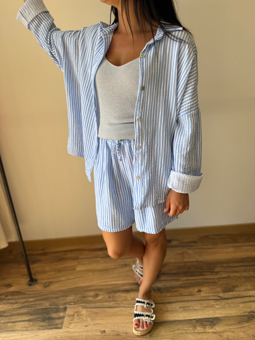 Top Afida bleu