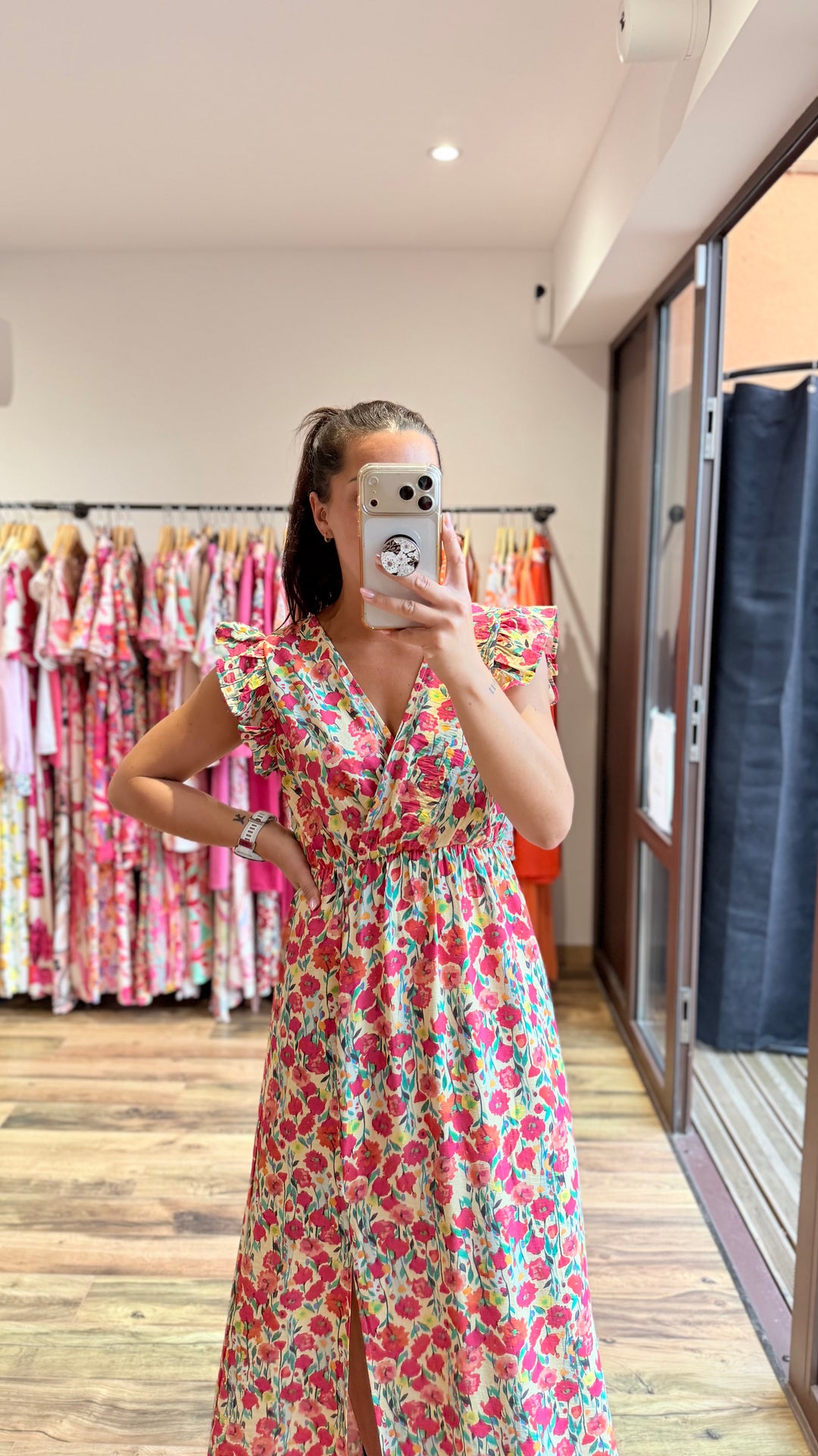 Robe longue Crystal