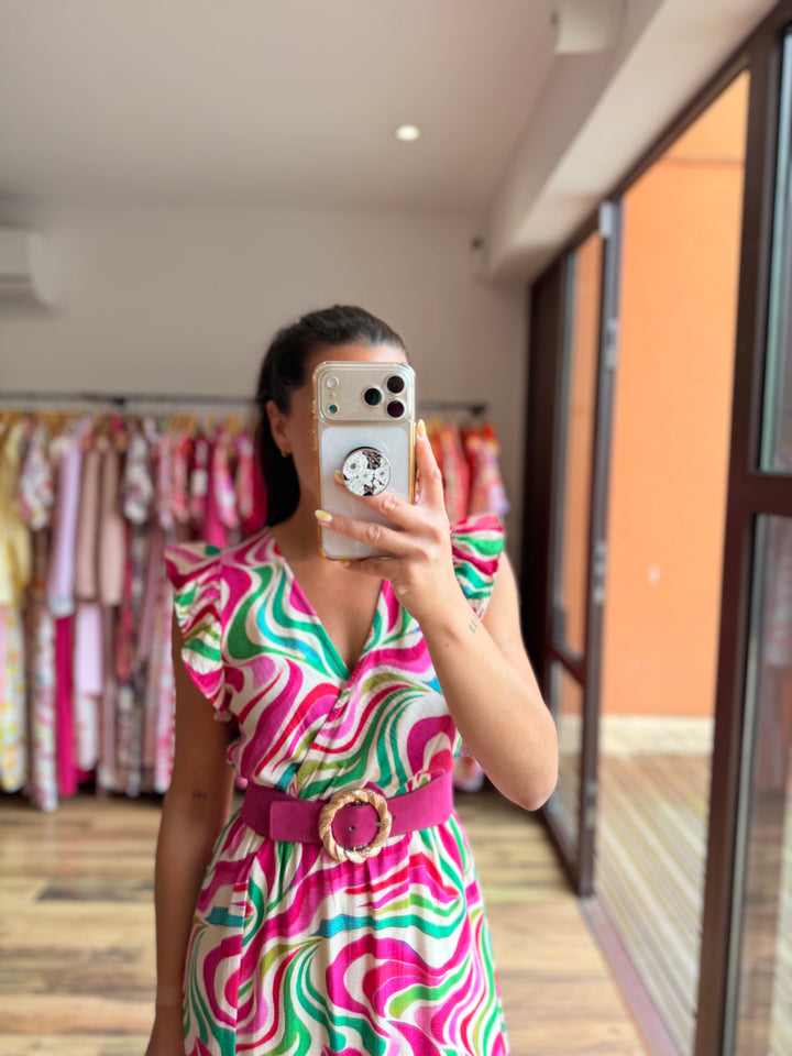 Robe longue Nico CURVY