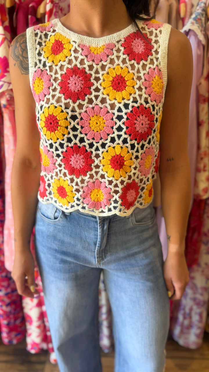 Top crochet Rafael