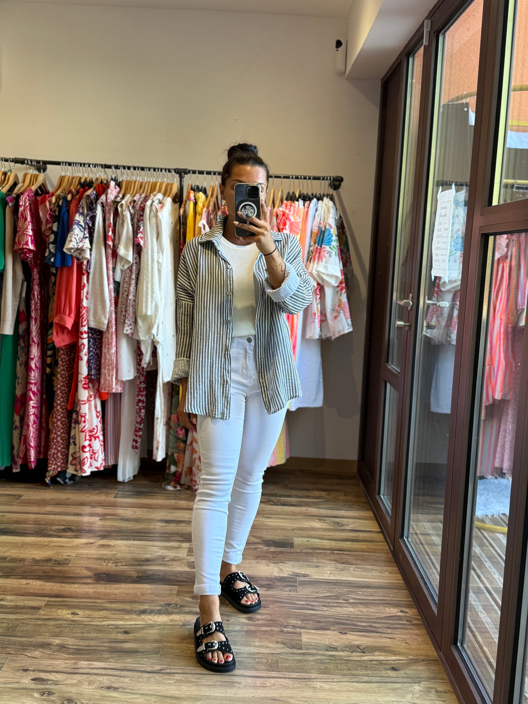 Chemise Shana kaki
