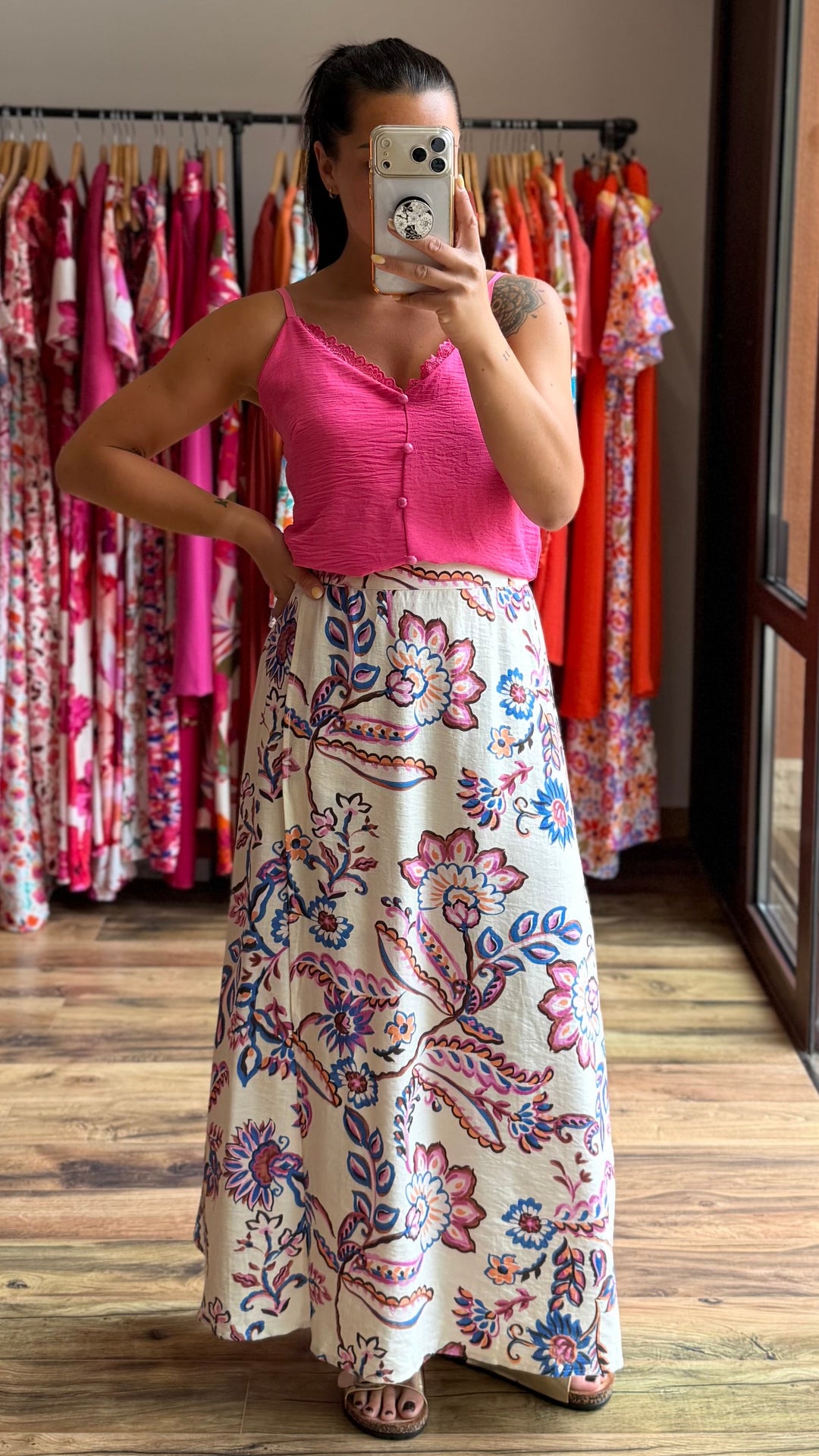 Top Hosa fuschia