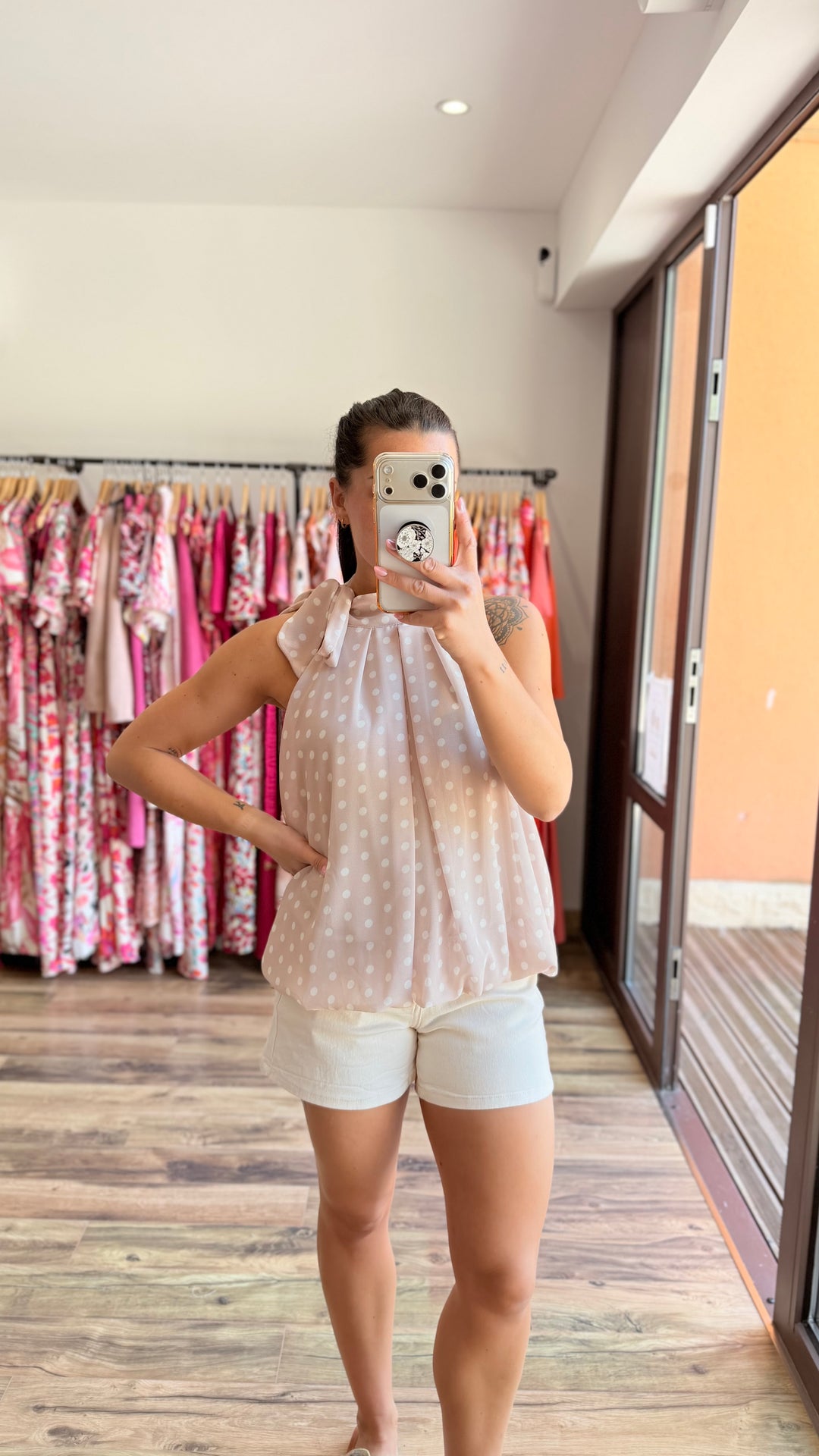 Top Zalia beige