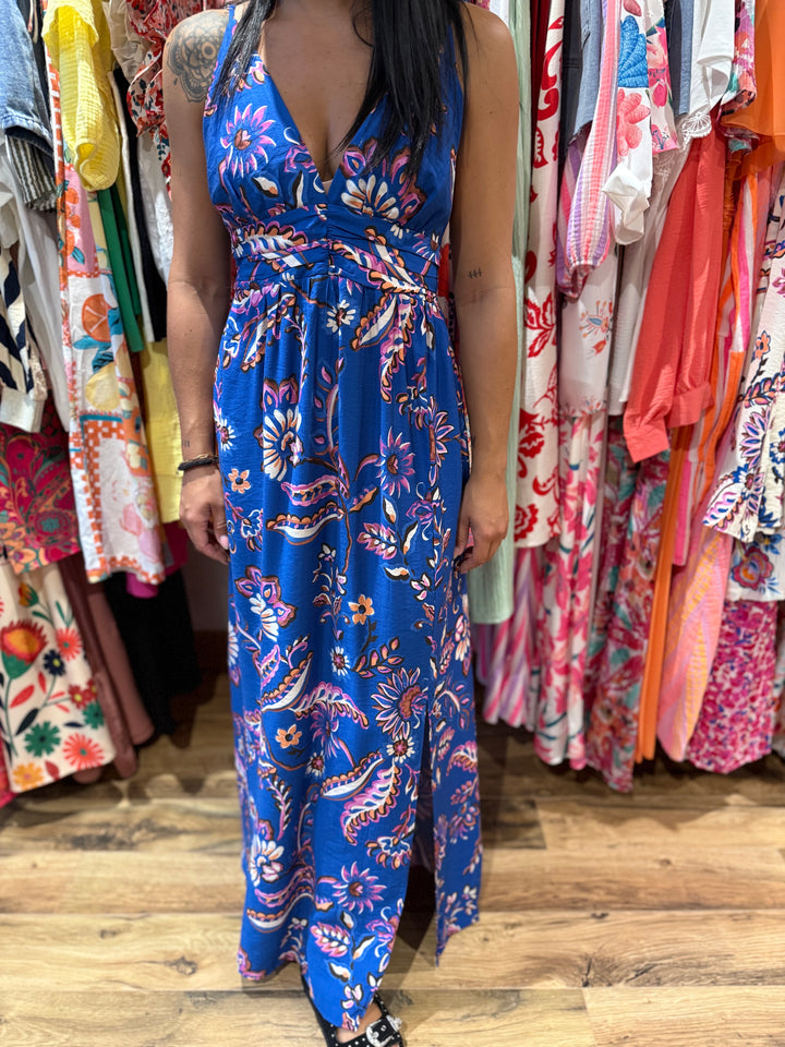 Robe Rachel bleu